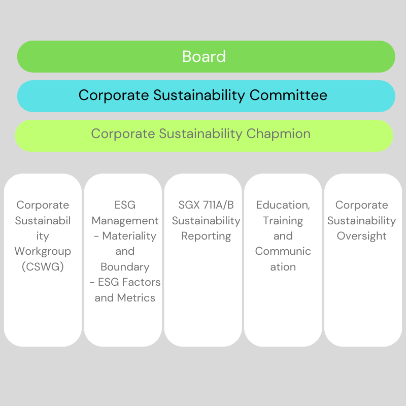 sustainability committee structure image